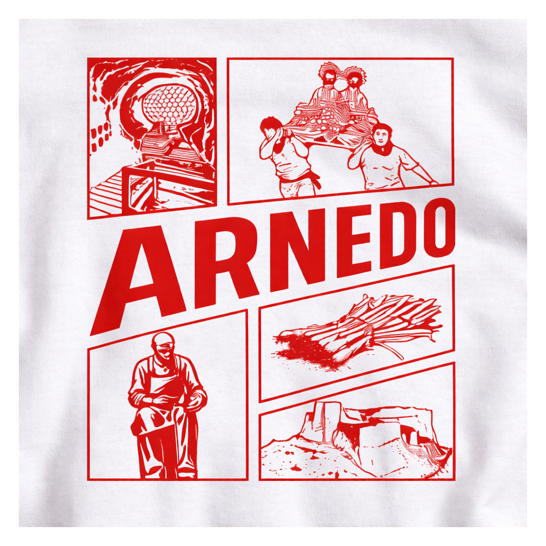 Camiseta Fiestas Arnedo Infantil Blanca Premium | Siente Tu Pueblo