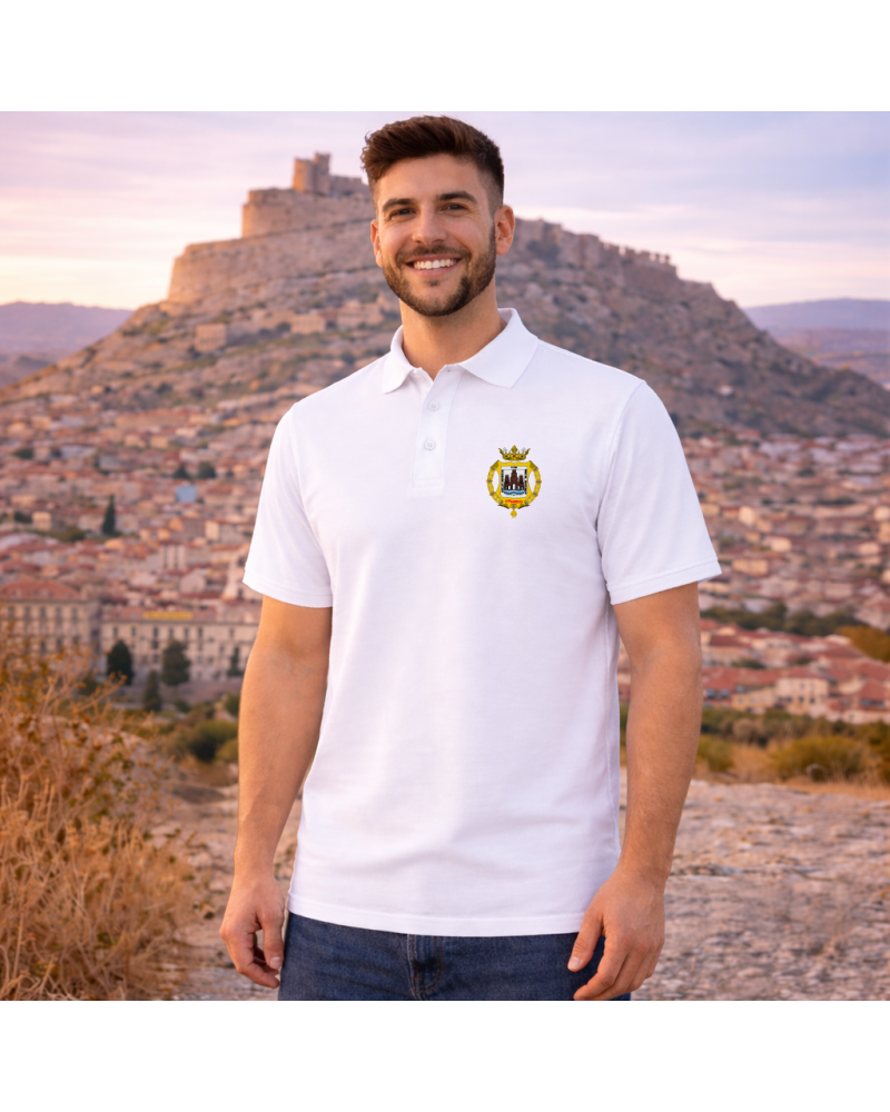 Polo Clásico escudo Arnedo - 100% Algodón 200 g/m²