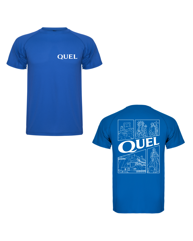 Camiseta Tecnica Fiestas de Quel, Orgullo Queleño