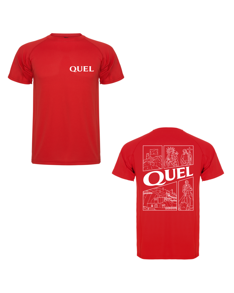 Camiseta Tecnica Fiestas de Quel, Orgullo Queleño
