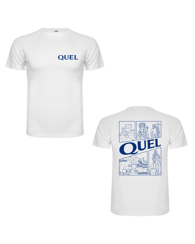 Camiseta Tecnica Fiestas de Quel, Orgullo Queleño