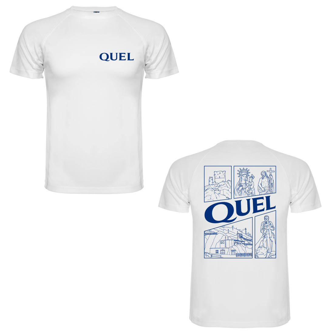 Camiseta Tecnica Fiestas de Quel, Orgullo Queleño