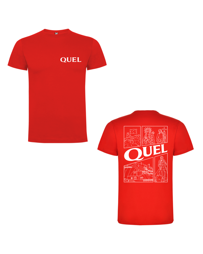 Camiseta algodón 100% edición Fiestas de Quel