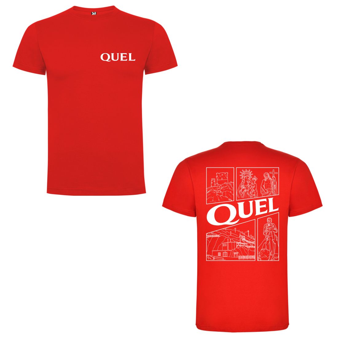 Camiseta algodón 100% edición Fiestas de Quel