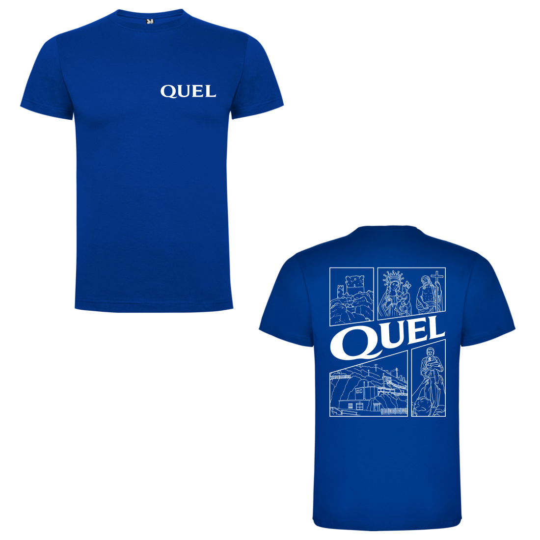 Camiseta algodón 100% edición Fiestas de Quel