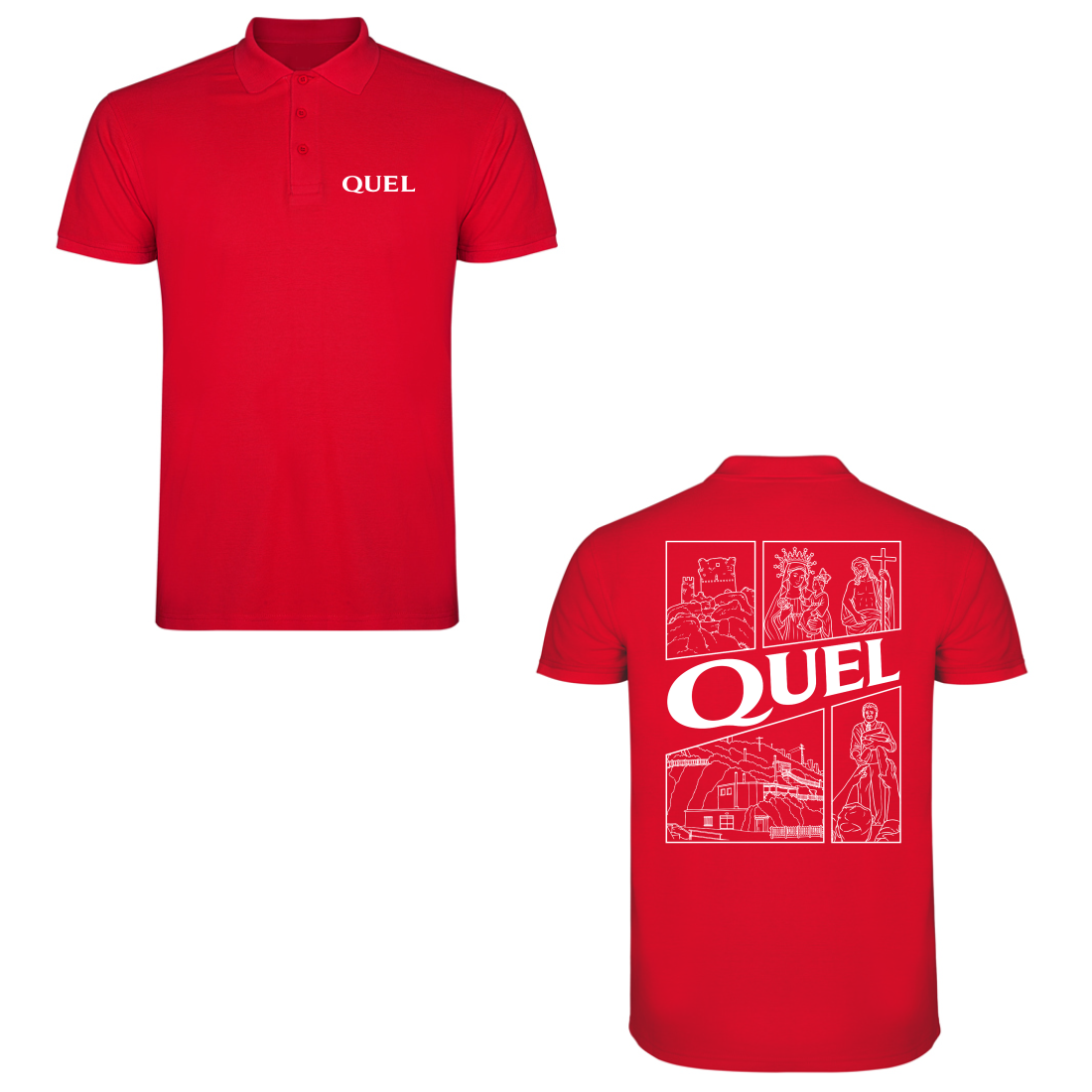 Polo 100% Algodón edición "ORGULLO QUELEÑO"