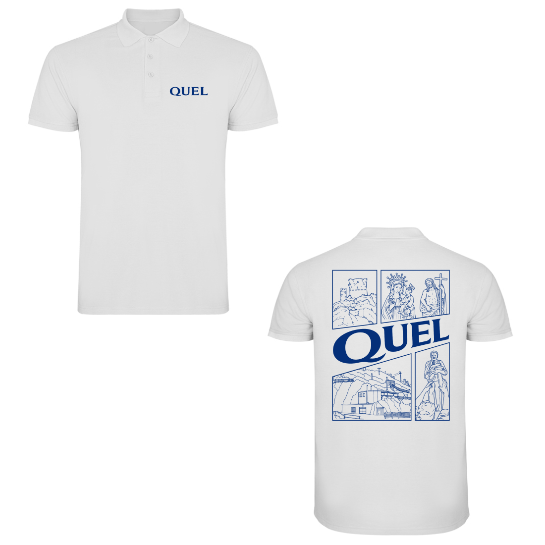 Polo 100% Algodón edición "ORGULLO QUELEÑO"