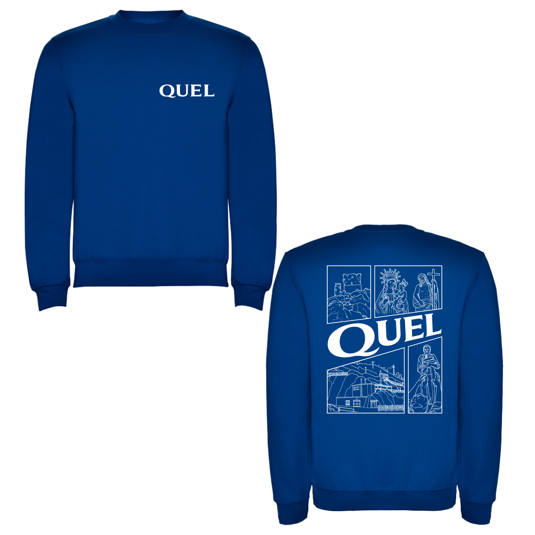 Sudadera Clasica edición "ORGULLO QUELEÑO"