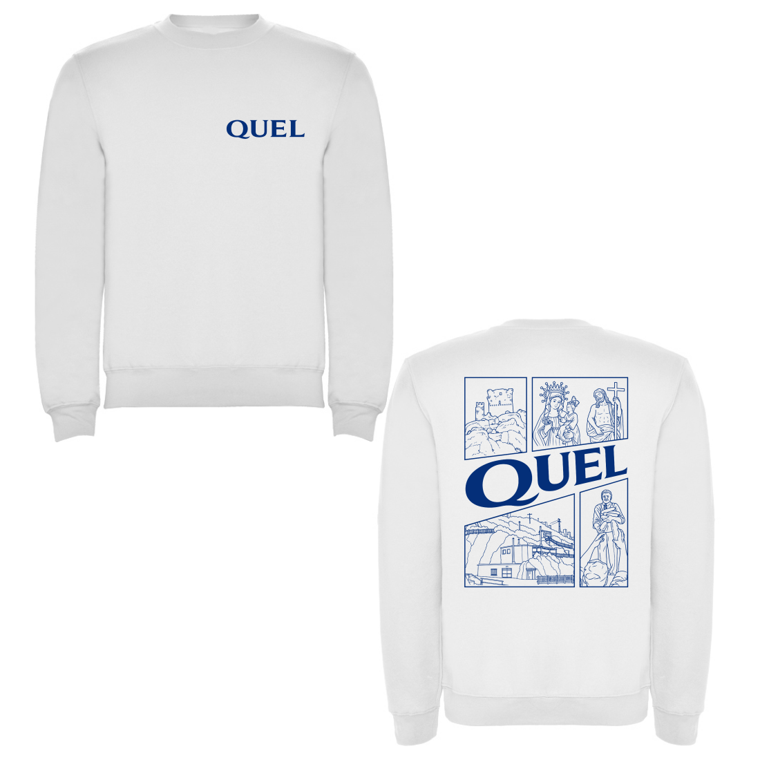 Sudadera Clasica edición "ORGULLO QUELEÑO"