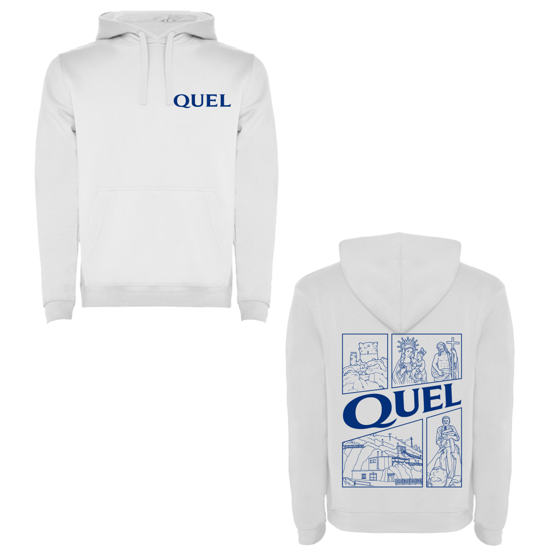 Sudadera Capucha edición "ORGULLO QUELEÑO"