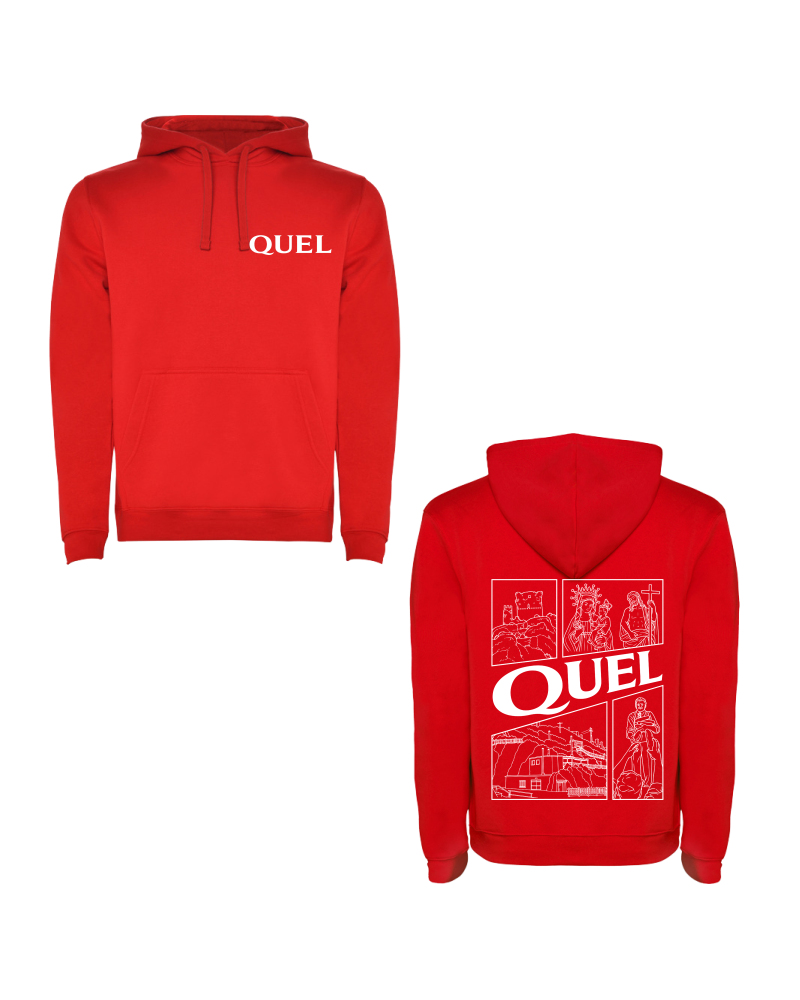 Sudadera Capucha edición "ORGULLO QUELEÑO"